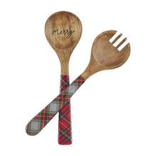  Serving Utensils - Tartan Enamel