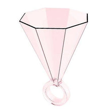  3oz Shot Glass- Light Pink Ring