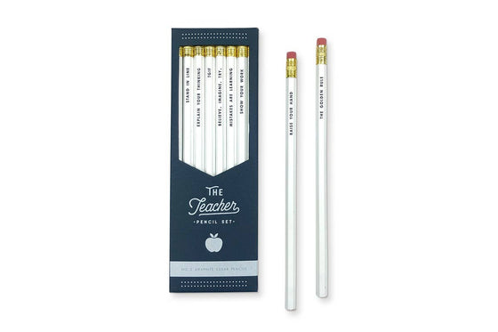 Teacher Themed Pencil Set