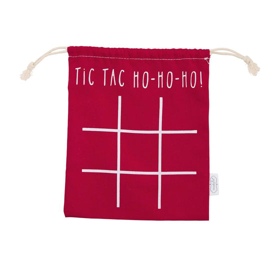 Tic Tac Toe Christmas - Red or Beige