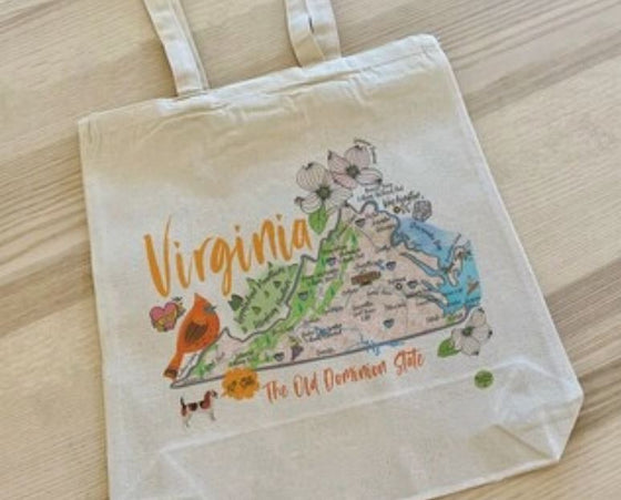 Virginia Themed Tote
