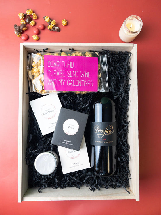 Galentine's Day Wine Box