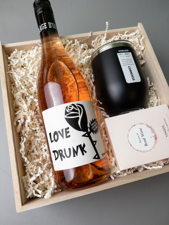 Love Drunk Wine Valentine's Day Box