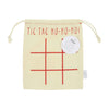 Tic Tac Toe Christmas - Red or Beige