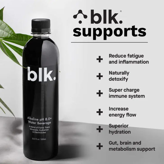 Fulvic Acid Infused blk. Water